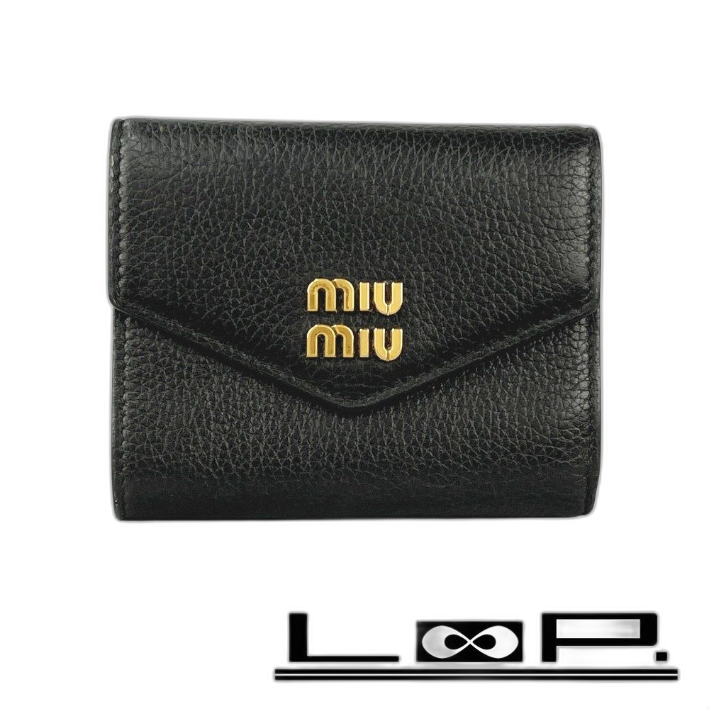 Miu Caltical Wallet 472077 10 11 9.5 2Cm Ab