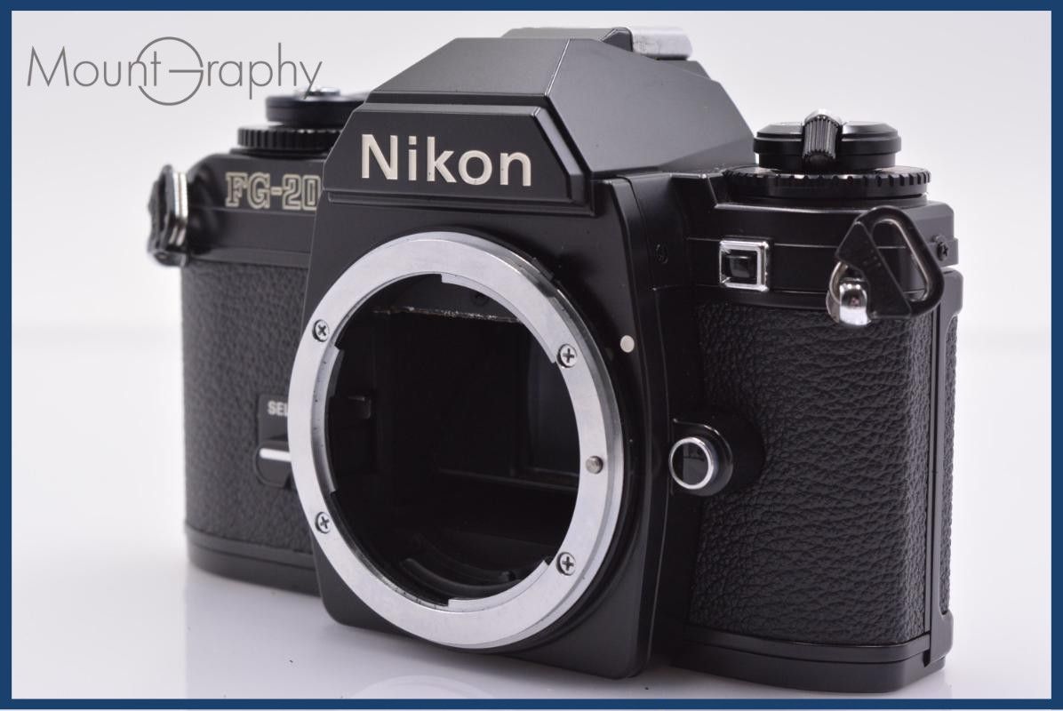 Slr Camera (Film) Nikon Fg-20 #Am6333