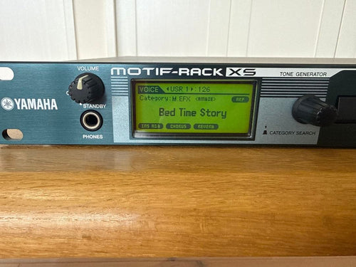 Yamaha Modular Synthesizers O-2508 Motif -Rack Xs