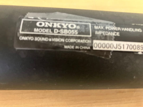 Onkyo Sound Speaker Rear Bar D-Sb055