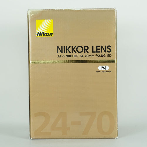 Nikon Lens (Zoom) Af-S Nikkor 24-70Mm F/2.8G Ed F