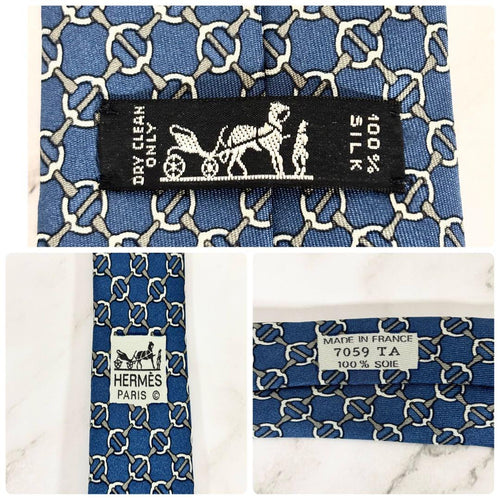 Hermes Ties 100% 7059Ta