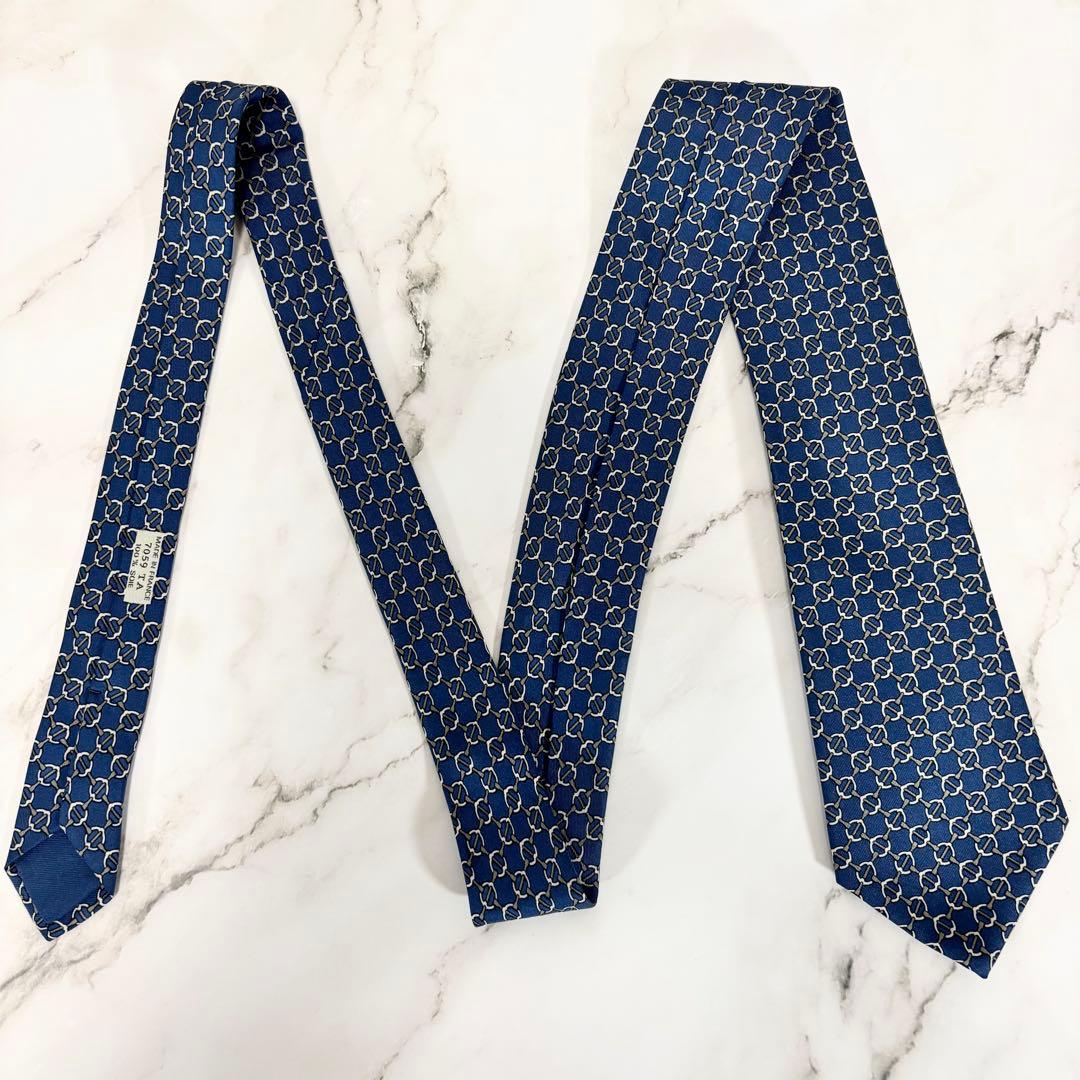 Hermes Ties 100% 7059Ta