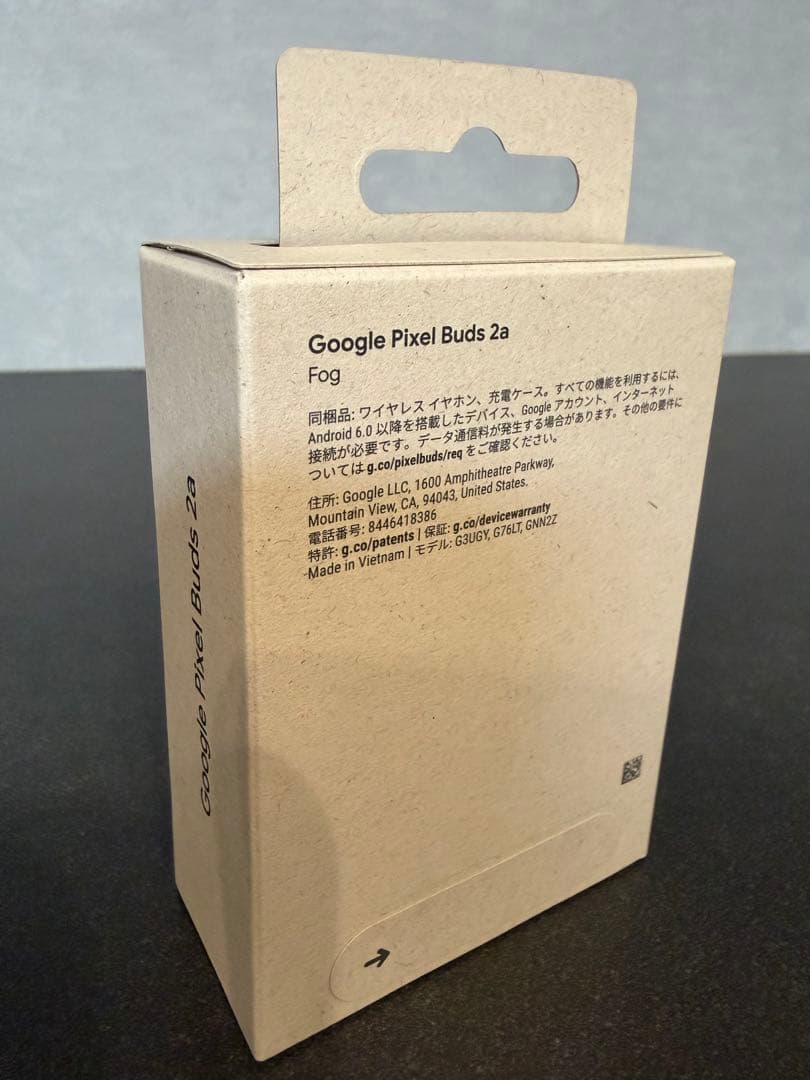 Google Wireless Earphones Pixel Buds 2A Fog