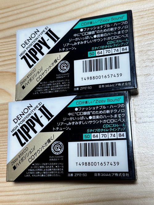 Denon Cassette Tapes Zippy Ii 50 2