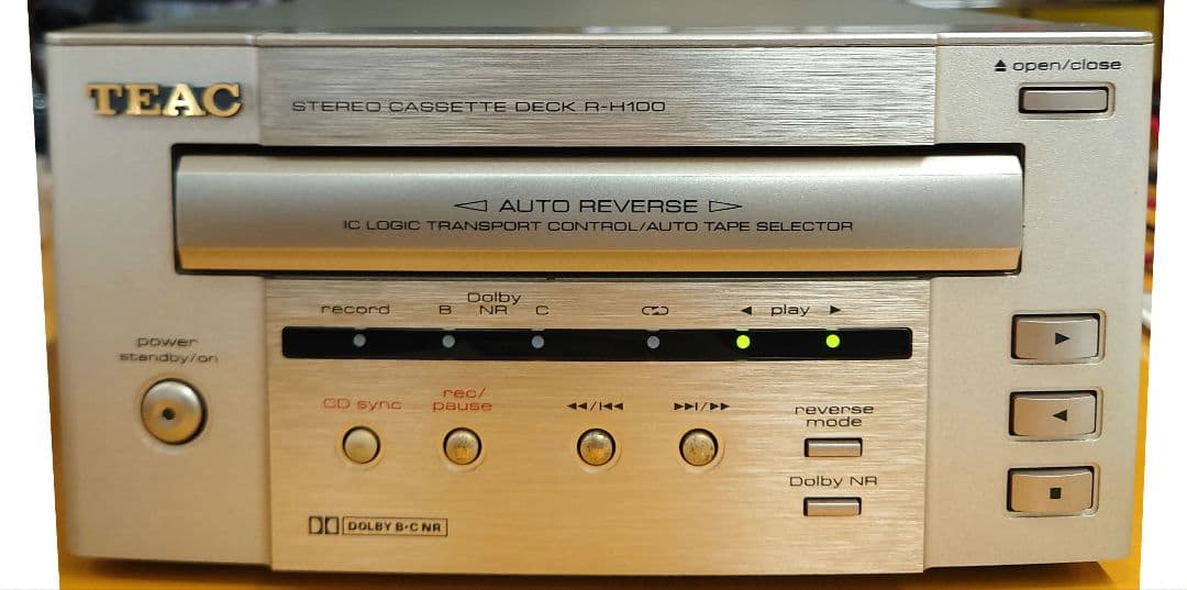 Teac Cd Md Cassette Deck R-H100