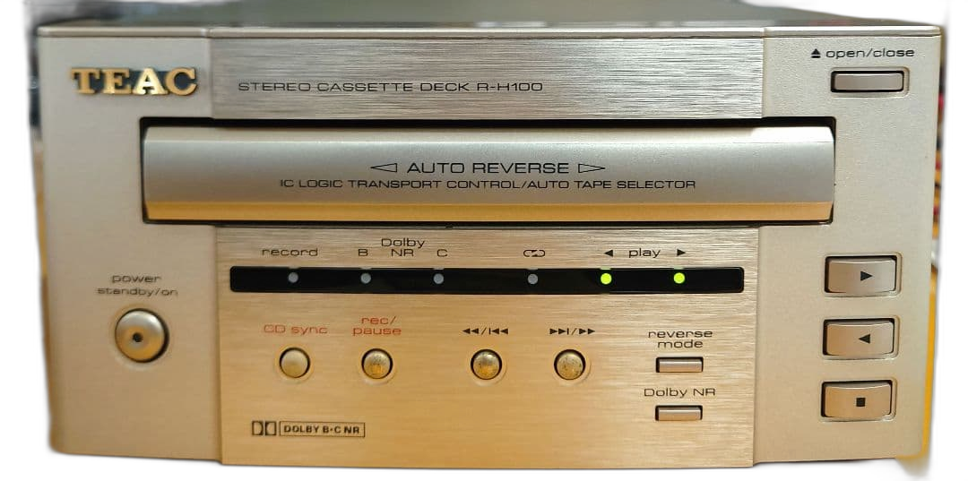 Teac Cd Md Cassette Deck R-H100
