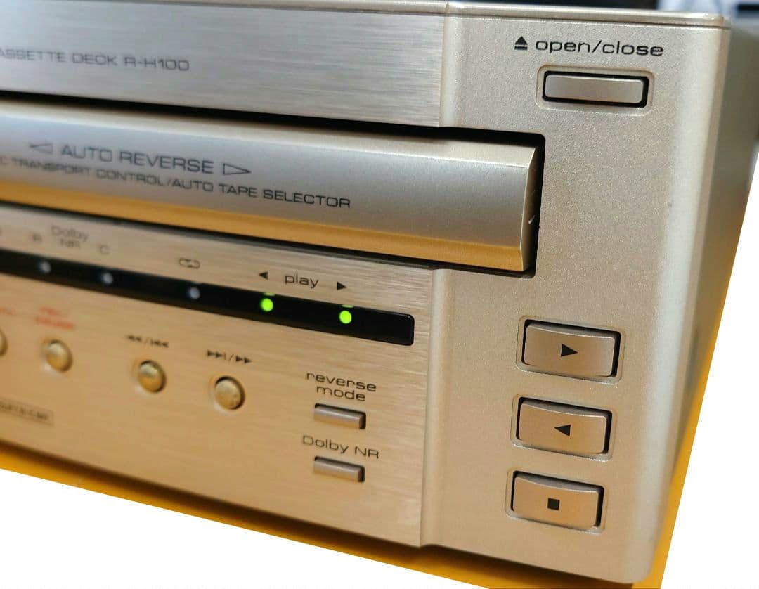 Teac Cd Md Cassette Deck R-H100
