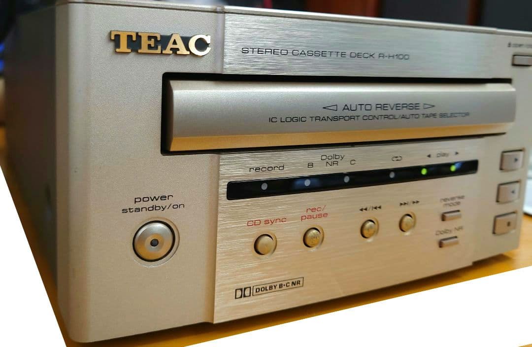Teac Cd Md Cassette Deck R-H100