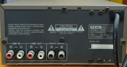 Teac Cd Md Cassette Deck R-H100