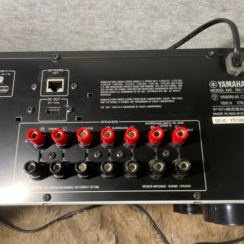 Av Amplifiers Yamaha 7.1Ch Rx-V575(B)