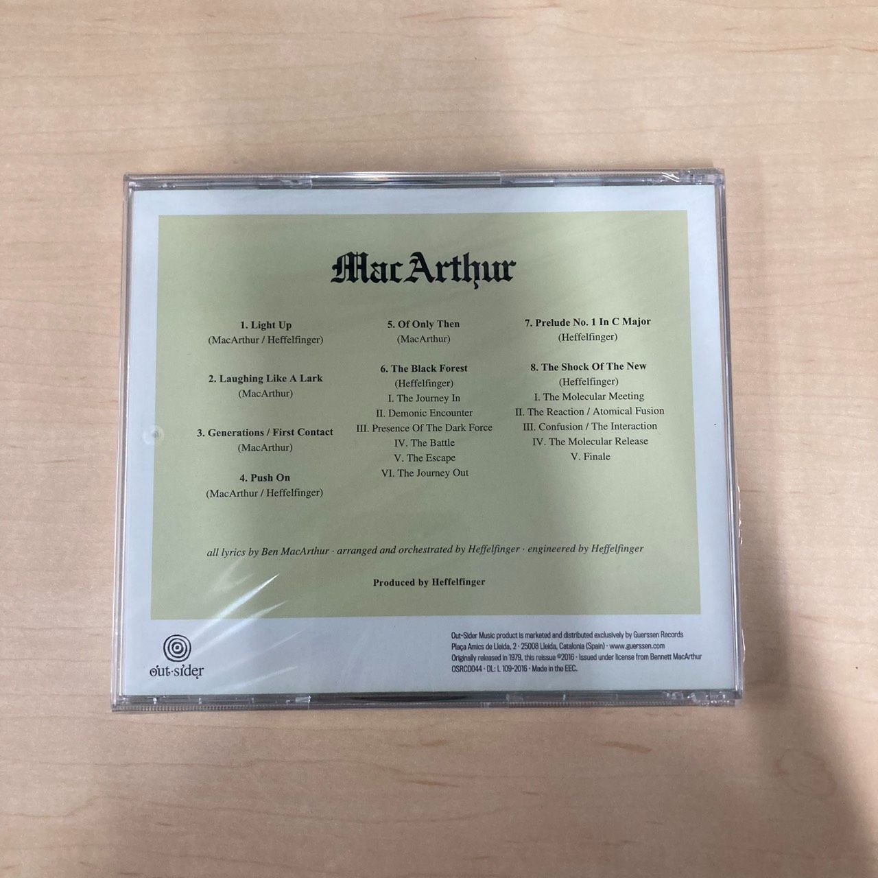 Western Music Macarthur 1979 Us Cd