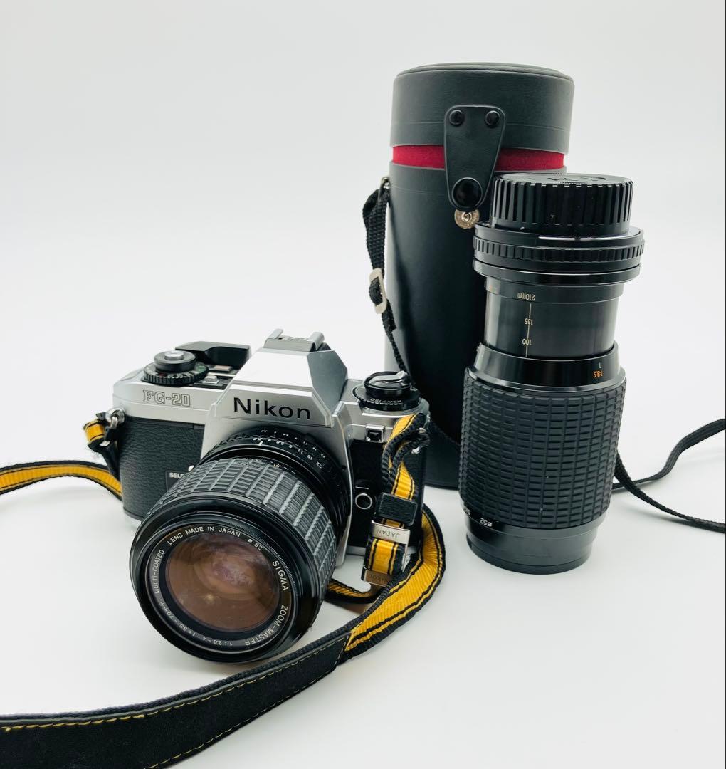 Nikon Slr Camera (Film) Fg-20 Sigma 2