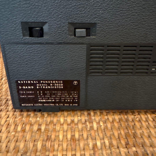 Radios Radio Cassette Players National Panasonic R-205D