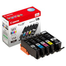 Ink Cartridge/Refilled Canon Bci-351(Bk/C/M/Y)+Bci-350 5 E 22Dee61C
