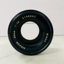 Prime Lenses Ww2086 Nikon Ai-S Nikkor F1.4