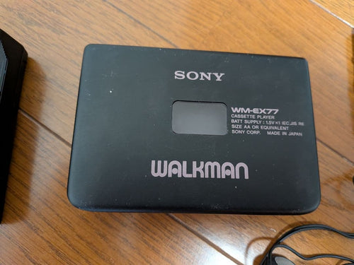 Sony Cassette Players Wm-Ex77