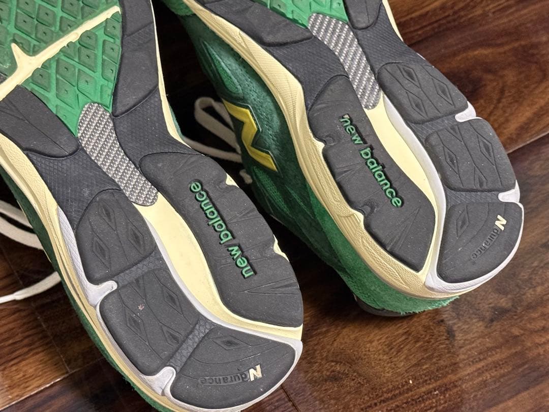 New Balance Sneakers 990V3 "Green/Yellow" Green Yellow