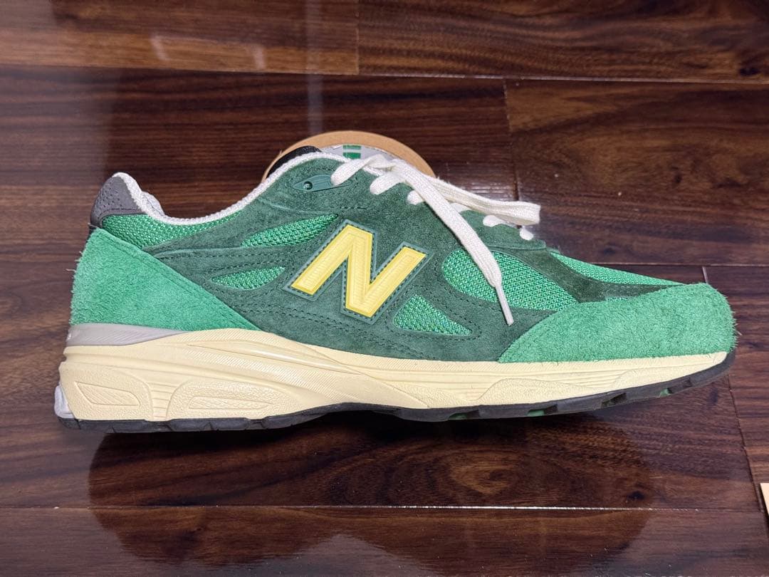 New Balance Sneakers 990V3 "Green/Yellow" Green Yellow