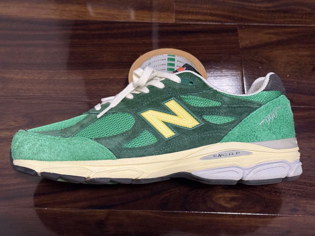 New Balance Sneakers 990V3 "Green/Yellow" Green Yellow
