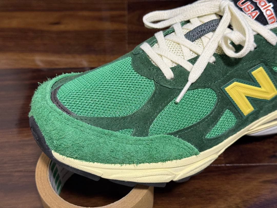 New Balance Sneakers 990V3 "Green/Yellow" Green Yellow