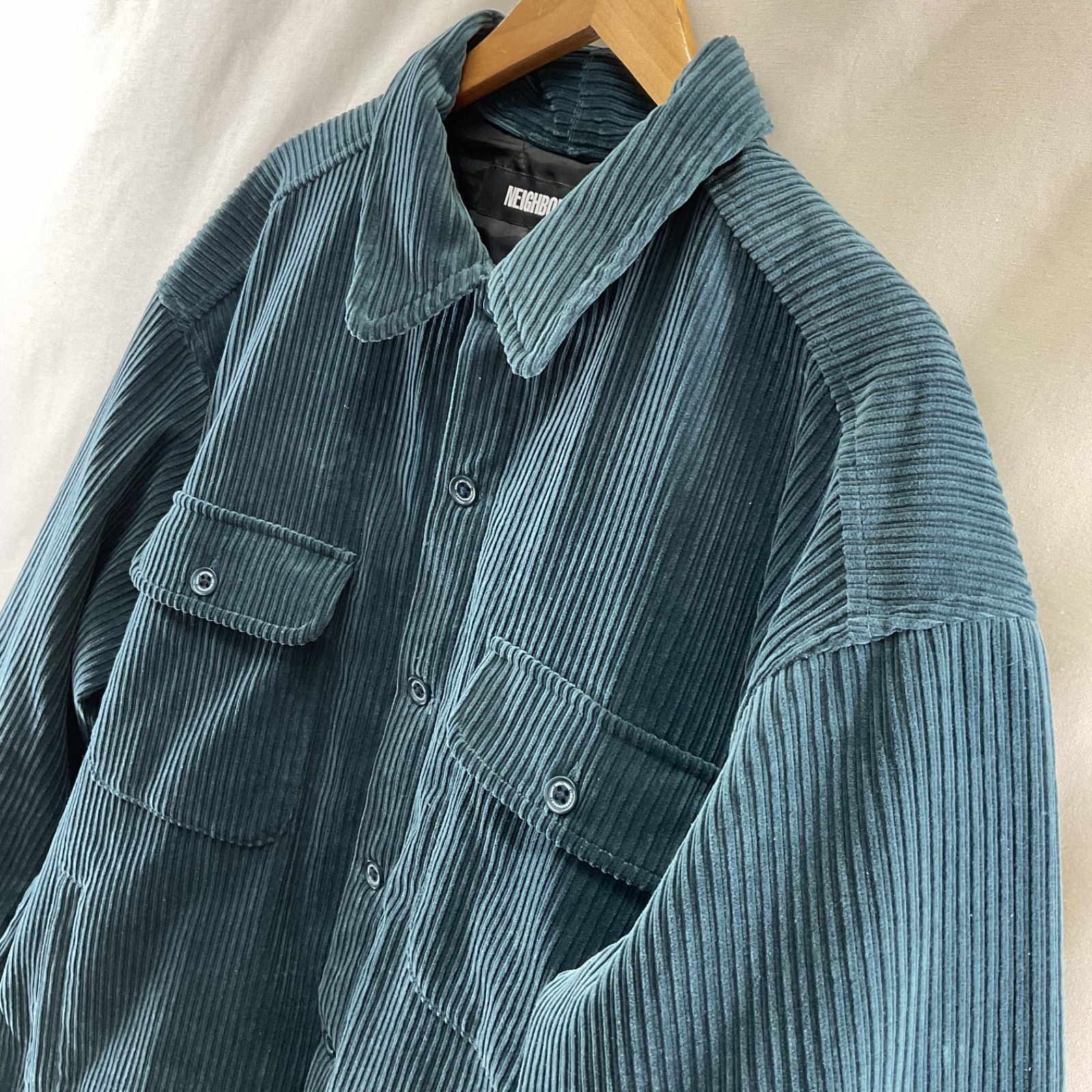 Neighborhood Quilting Jacket Corduroy Cpo Shirt Ls 252Tsnh Shm05 K0248-005 214