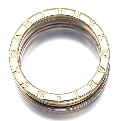 Bvlgari Ring B-Zero1 3 65 K18Yg/Wg/Pg #195307