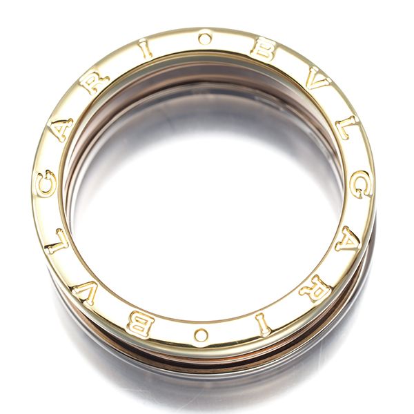 Bvlgari Ring B-Zero1 3 65 K18Yg/Wg/Pg #195307