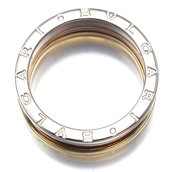 Bvlgari Ring B-Zero1 3 65 K18Yg/Wg/Pg #195307