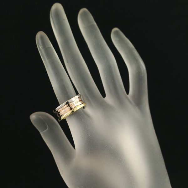 Bvlgari Ring B-Zero1 3 65 K18Yg/Wg/Pg #195307