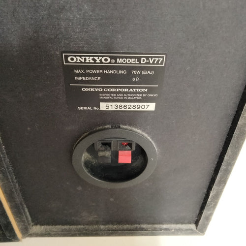 Onkyo Speaker [N-6755] D-V77