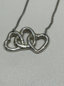 Tiffany Necklaces Co. Triple Heart Necklace