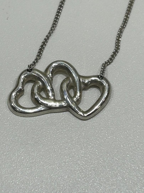 Tiffany Necklaces Co. Triple Heart Necklace