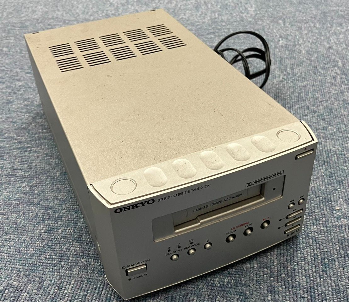 Cd Md Cassette Deck F026-Sa7-63 Onkyo Stereo Tape K-501A