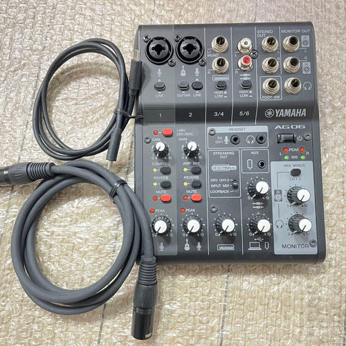 Yamaha Analog Mixer Ag06 Mk2