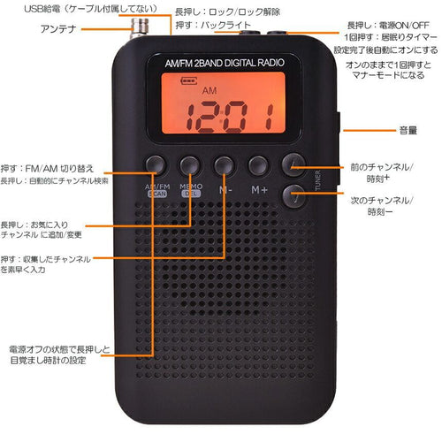 Radio And Boombox 3 Am/Fm Fm