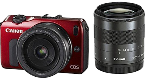 Digital Slr Canon Eos M Ef-M18-55Mm F3.5-5.6 Is Stm/Ef-M22Mm F2 Stm Eosmre-Wlk