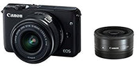 Digital Slr Canon Eos M10 Ef-M15-45Mm F3.5-6.3 Is Stm Ef-M22Mm F2 Eosm10Bk-Wlk