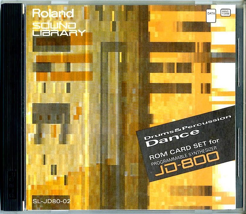 Roland Software Sound Source Sl-Jd80-02 Jd-800 Drms&Perc.Dance