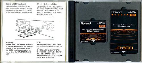 Roland Software Sound Source Sl-Jd80-02 Jd-800 Drms&Perc.Dance