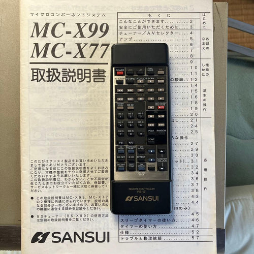 Sansui Others Mc-X77