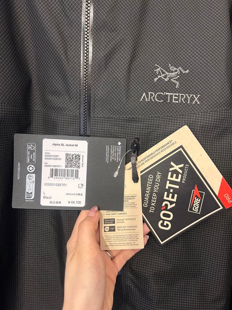 Arc'Teryx Mountain Parkas Arc Teryx Alpha Sl Jacket Black