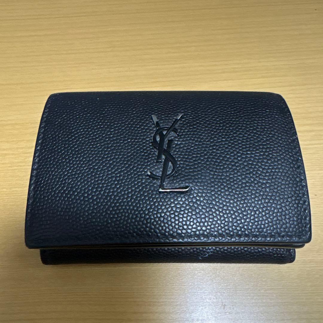 Saint Laurent Trifold Wallets Ysl
