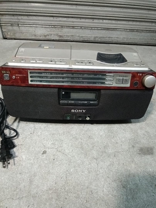 Sony Cd Md Cassette Deck Cfd A100Tv