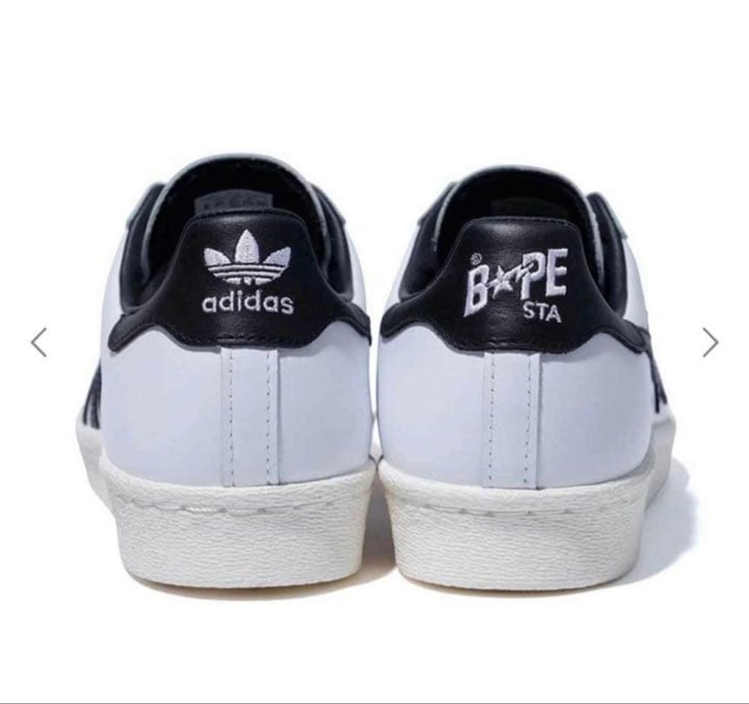 A Bathing Ape Sneakers Adidas Superstar 80S White/Black Black White