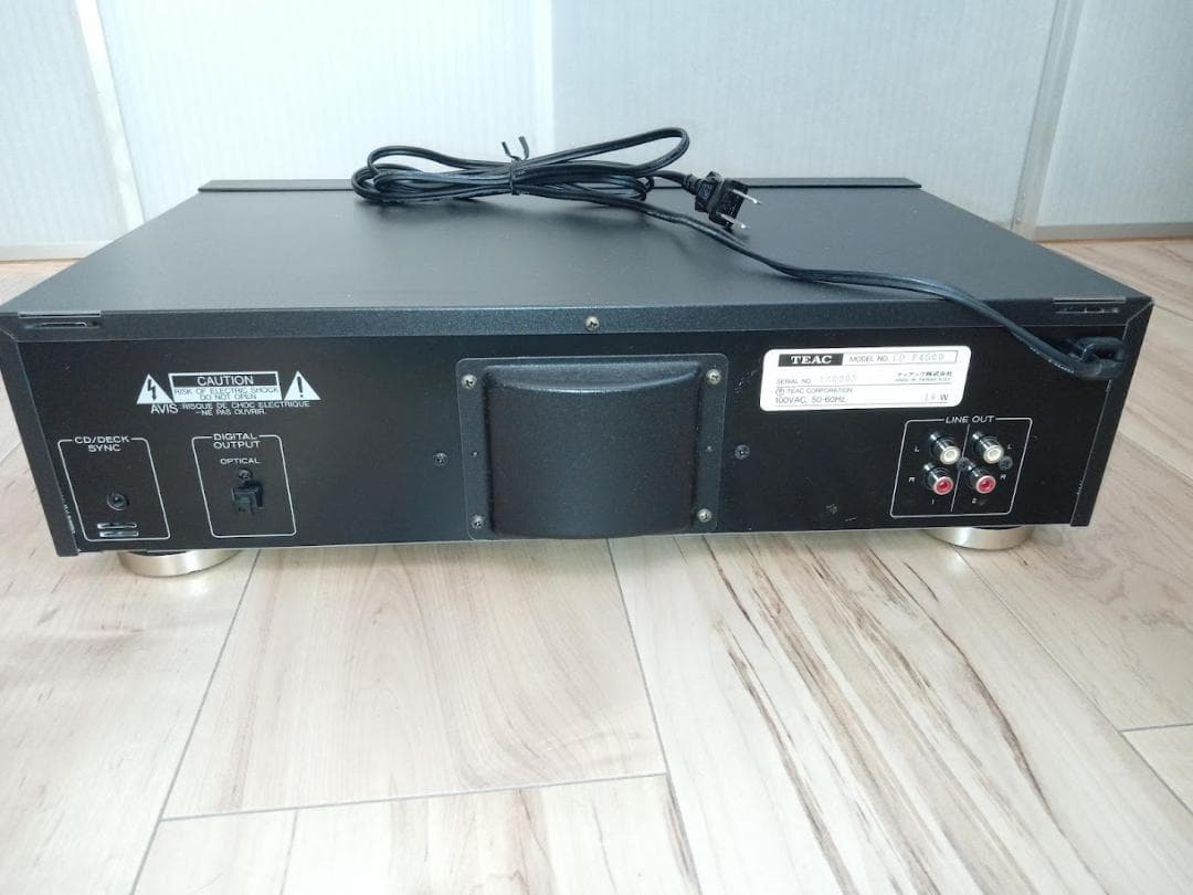 Teac Cd Md Cassette Deck Cd-P4500