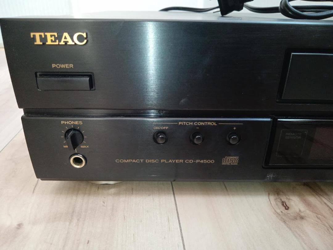 Teac Cd Md Cassette Deck Cd-P4500