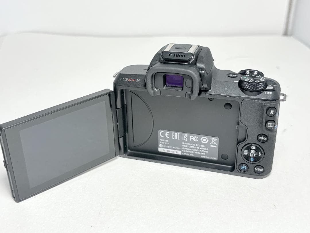 Canon Mirrorless Interchangeable Lips Eos Kiss M