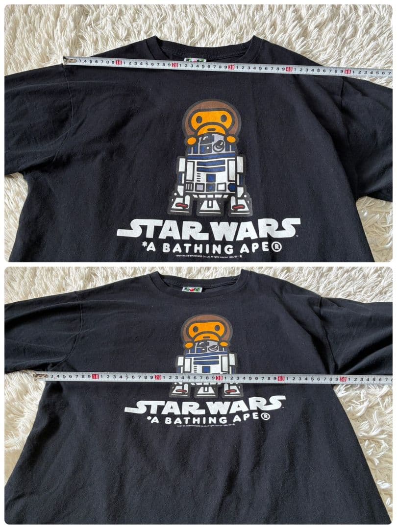 A Bathing Ape T -Shirt Star Wars Xl
