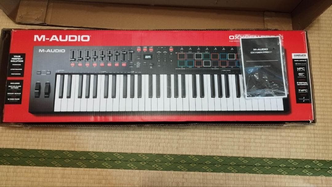 M-Audio Midi Keyboard Pad Oxygen Pro 61